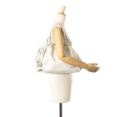 Medium Diamante Raffia Sukey Tote