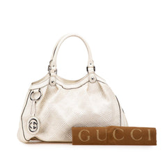 Medium Diamante Raffia Sukey Tote