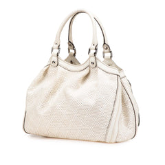 Medium Diamante Raffia Sukey Tote