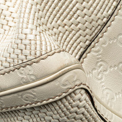 Medium Diamante Raffia Sukey Tote