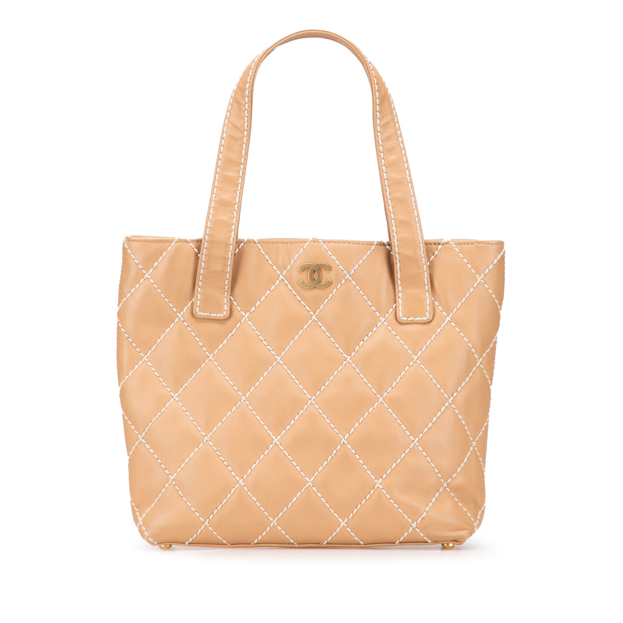 Small CC Calfskin Wild Stitch Tote