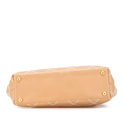 Small CC Calfskin Wild Stitch Tote