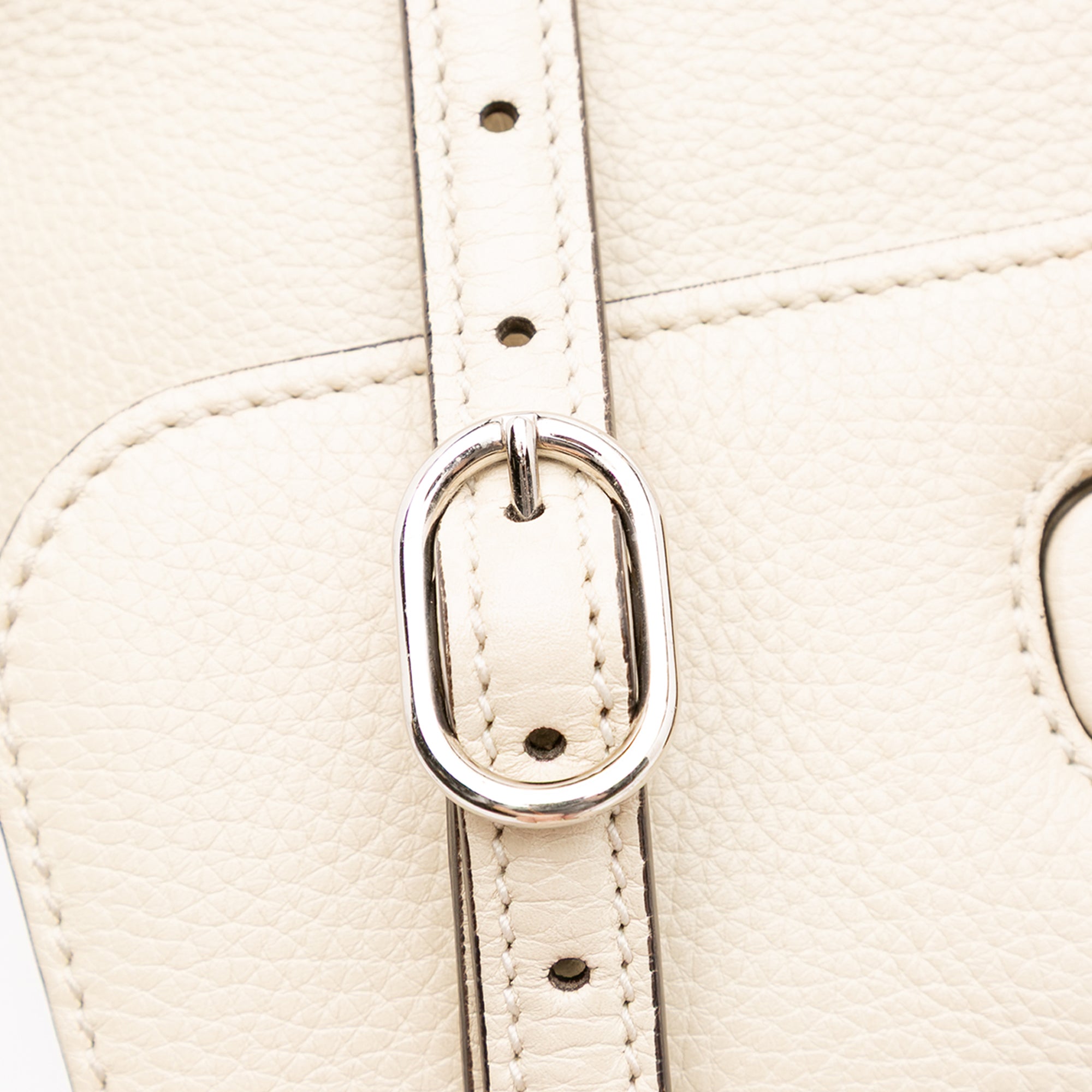 Small Leather Bamboo Daily Satchel