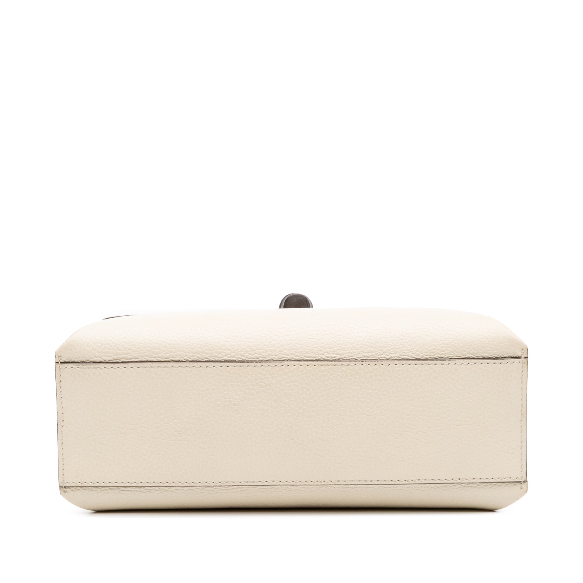 Small Leather Bamboo Daily Satchel