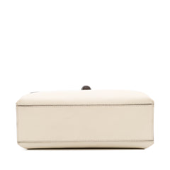 Small Leather Bamboo Daily Satchel