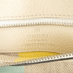 Small Leather Bamboo Daily Satchel