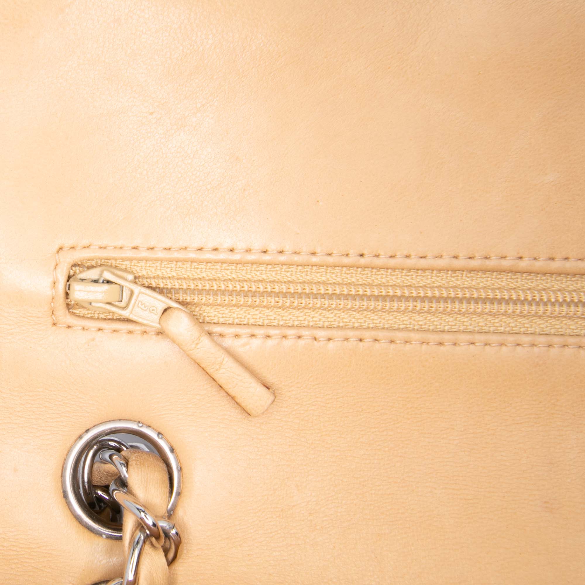 Small Classic Lambskin Double Flap