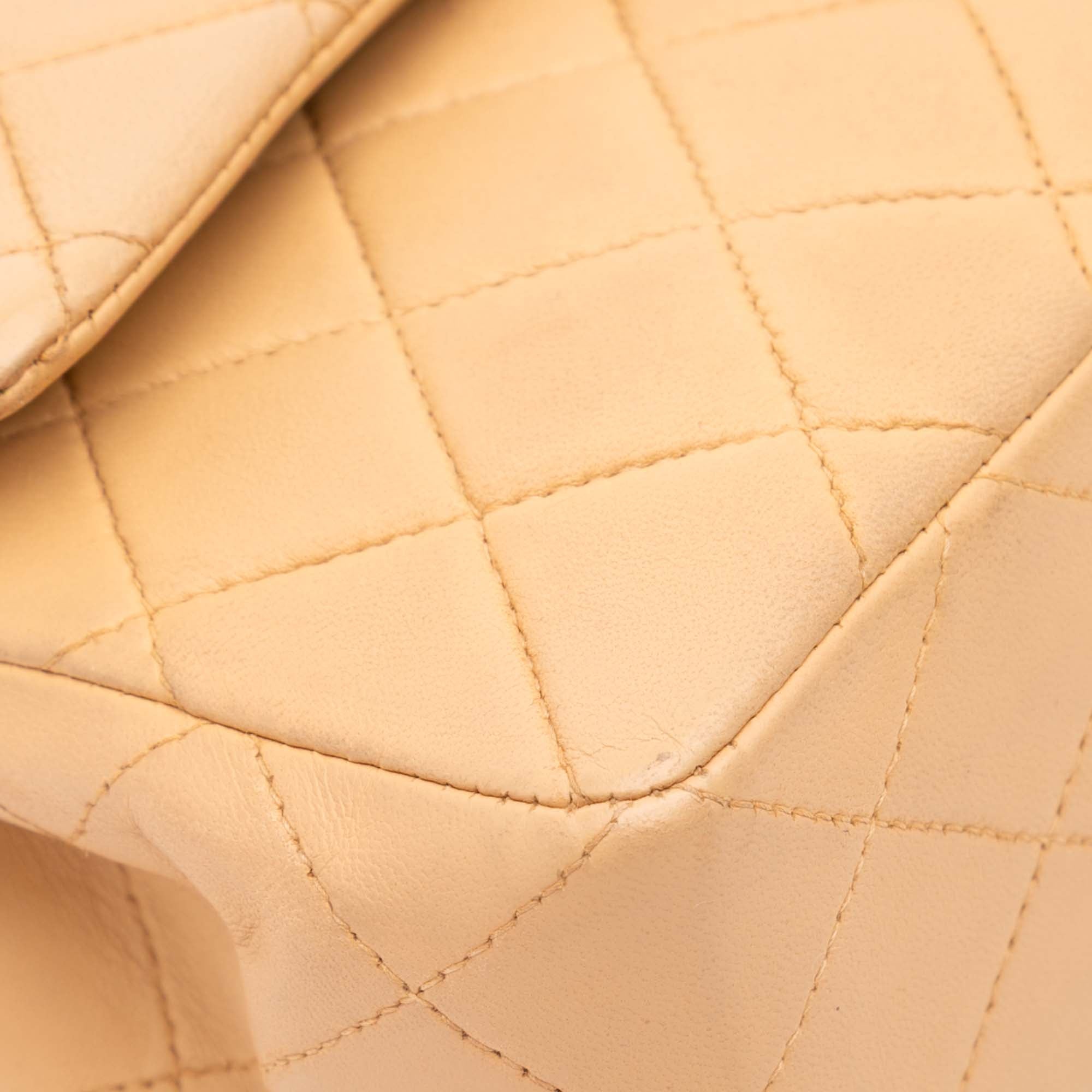 Small Classic Lambskin Double Flap