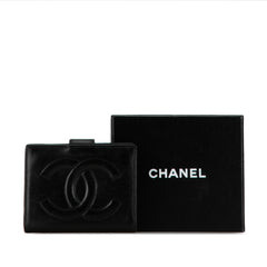 CC Lambskin Compact Wallet