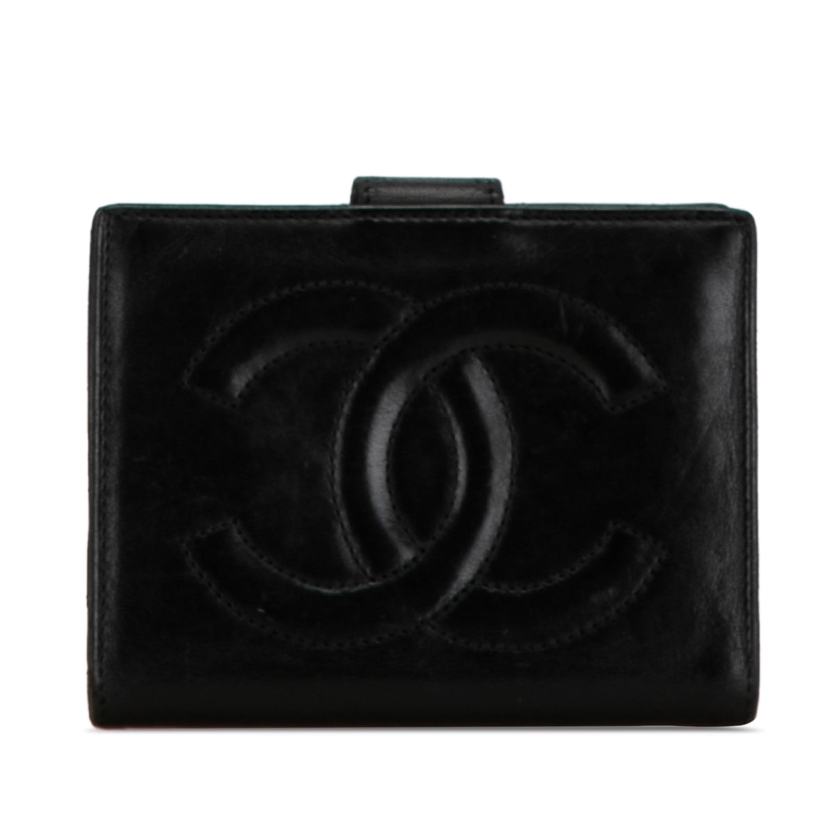 CC Lambskin Compact Wallet