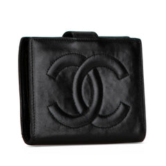 CC Lambskin Compact Wallet