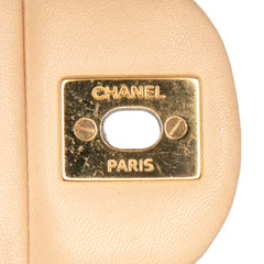 Medium Classic Lambskin Double Flap
