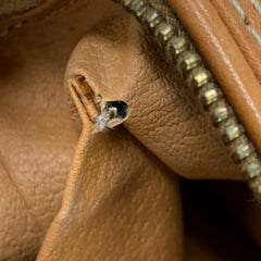Macadam Coated Canvas Pouch