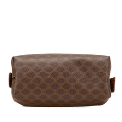 Macadam Coated Canvas Pouch