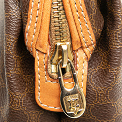 Macadam Coated Canvas Pouch