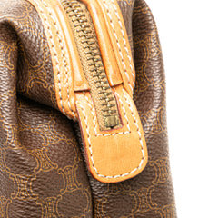 Macadam Coated Canvas Pouch