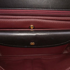 Diagonal Quilted Lambskin CC Signature Flap