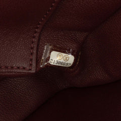 Diagonal Quilted Lambskin CC Signature Flap