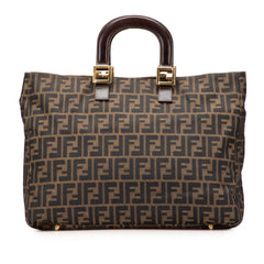 Large Zucca Canvas Twins Tote