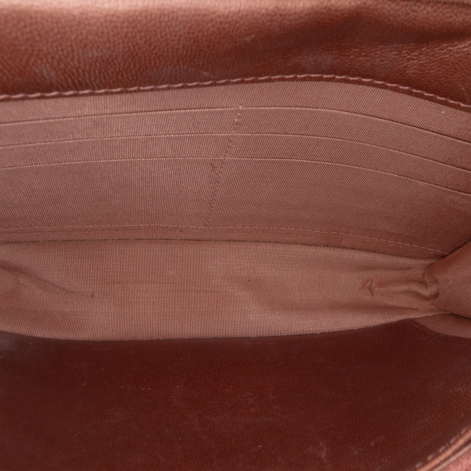 Quilted Metallic Lambskin Enamel CC Wallet On Chain