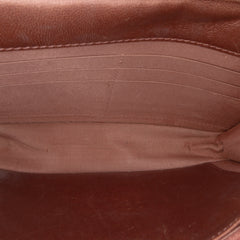Quilted Metallic Lambskin Enamel CC Wallet On Chain