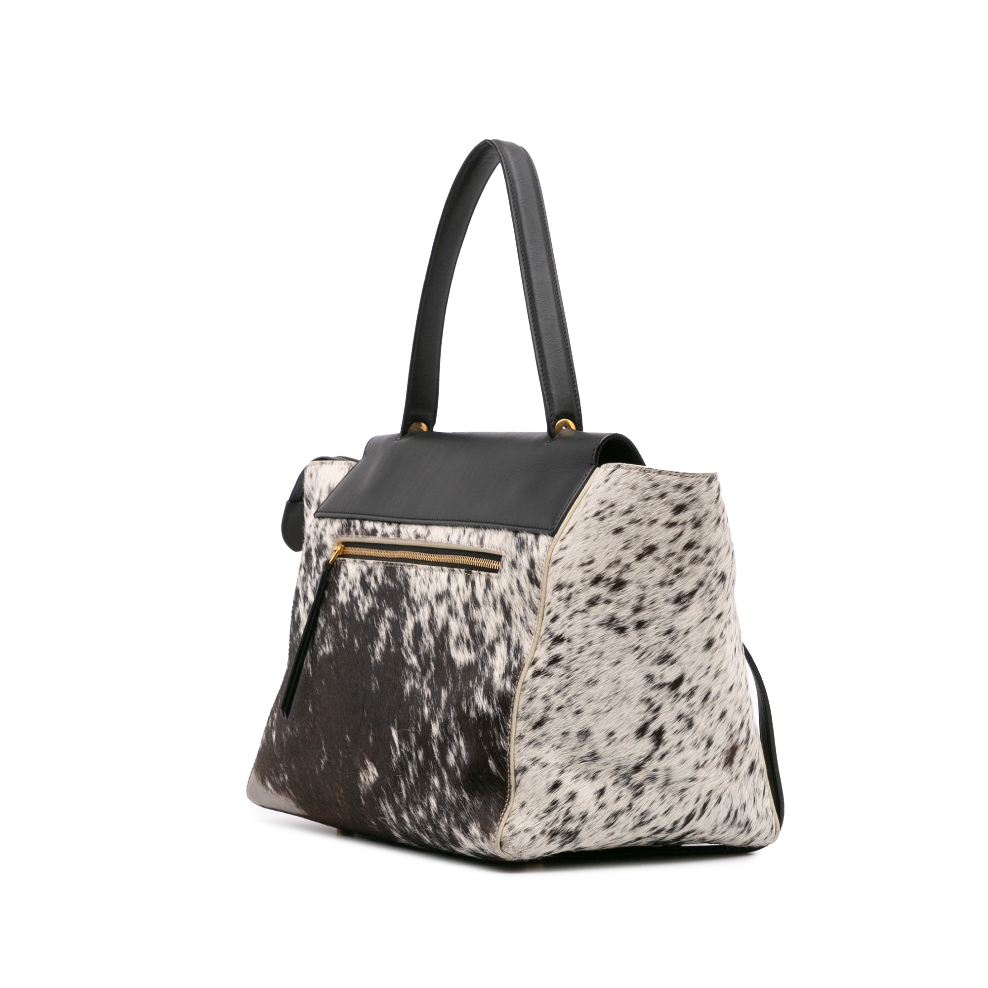 Limited Edition Mini Pony Hair and Calfskin Belt Bag