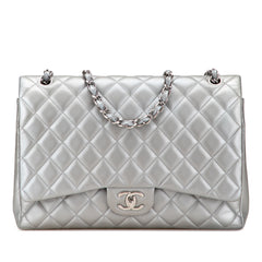 Maxi Classic Lambskin Double Flap