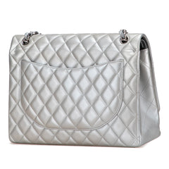 Maxi Classic Lambskin Double Flap
