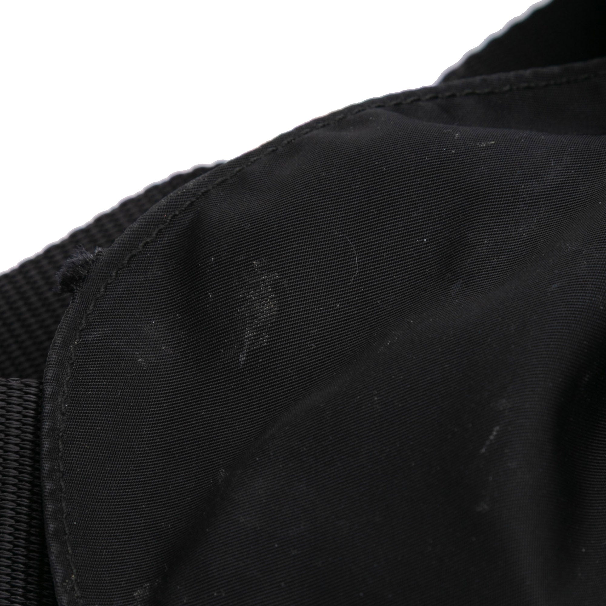 Saffiano Trimmed Tessuto Drawstring Backpack