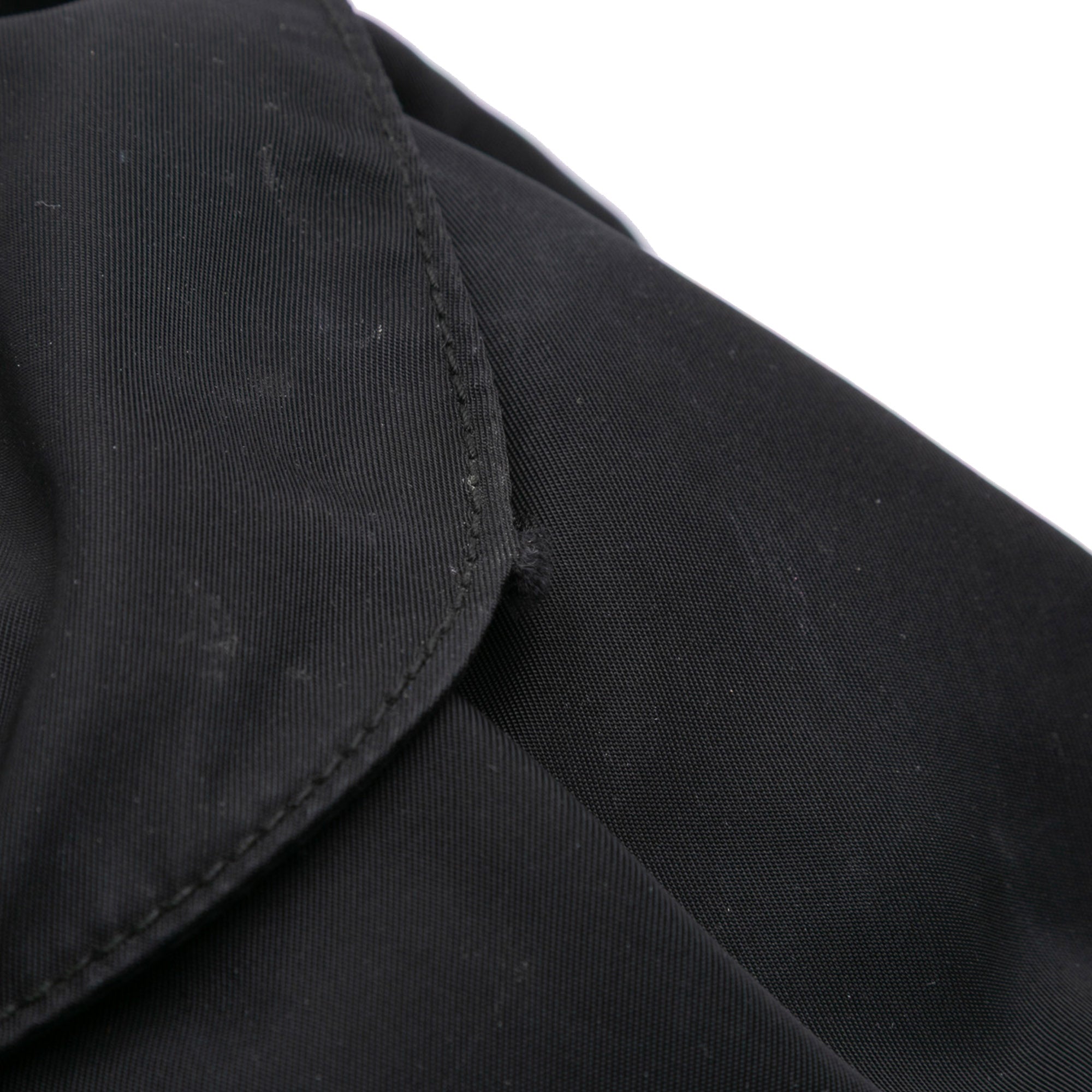 Saffiano Trimmed Tessuto Drawstring Backpack