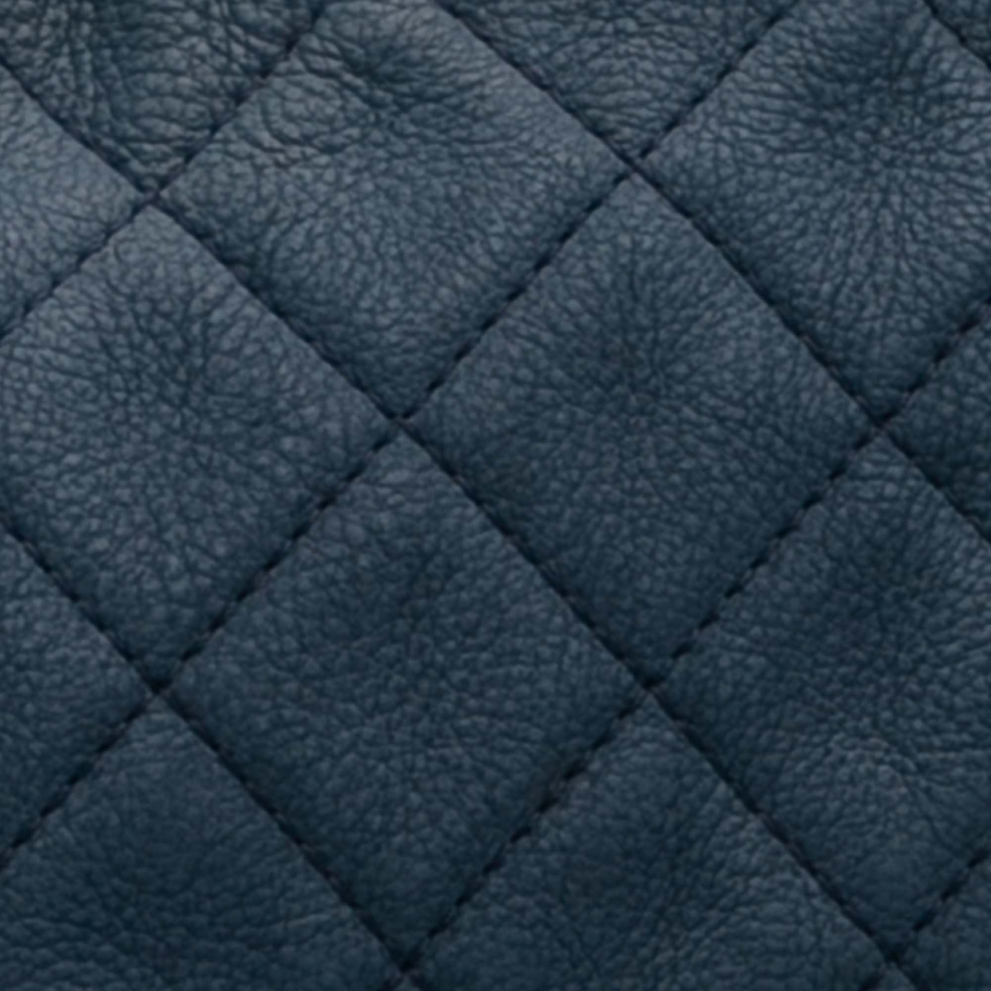 Large Quilted Nubuck Natural Beauty Split Pocket Flap