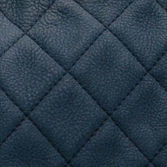 Large Quilted Nubuck Natural Beauty Split Pocket Flap