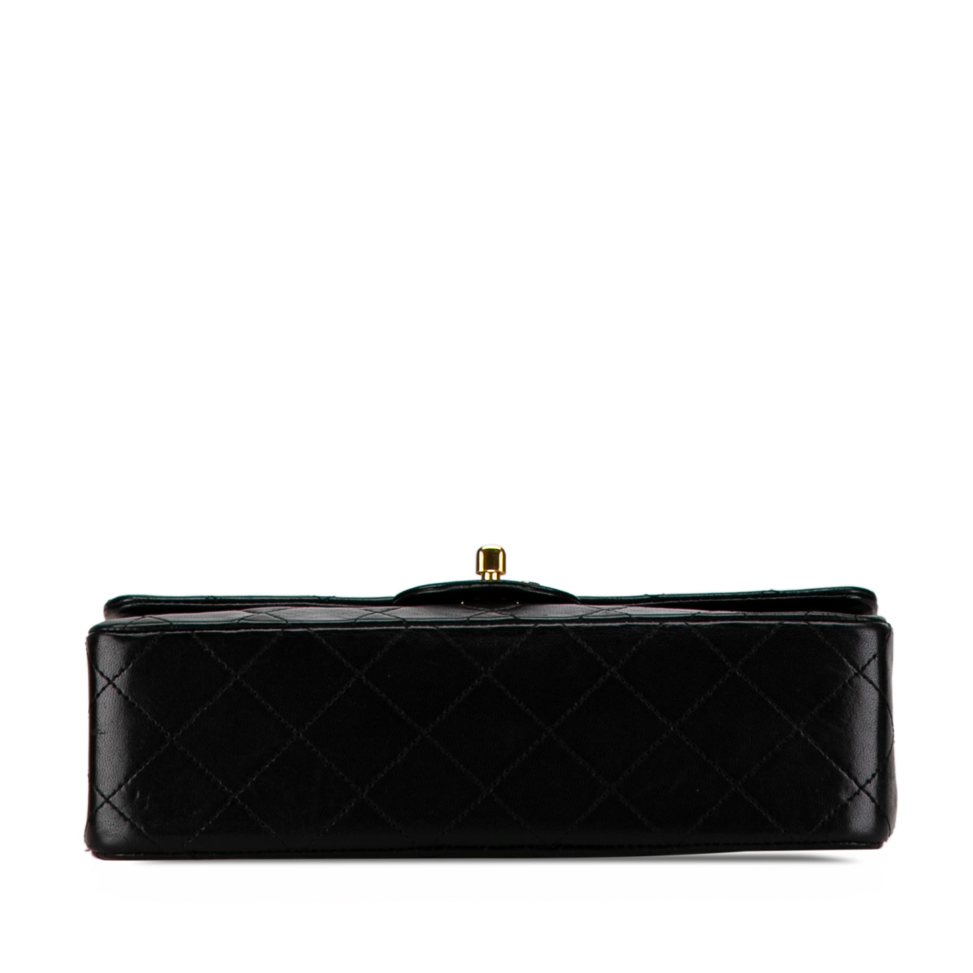 Small Classic Lambskin Double Flap