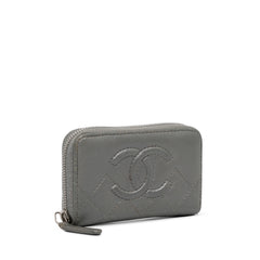 CC Caviar Zip Coin Pouch