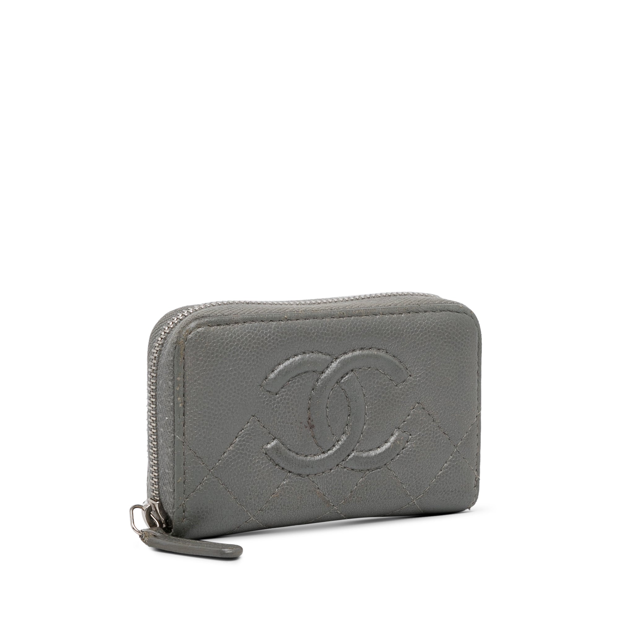 CC Caviar Zip Coin Pouch_1