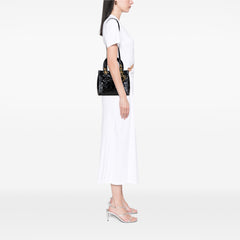 Medium Patent Cannage Lady Dior