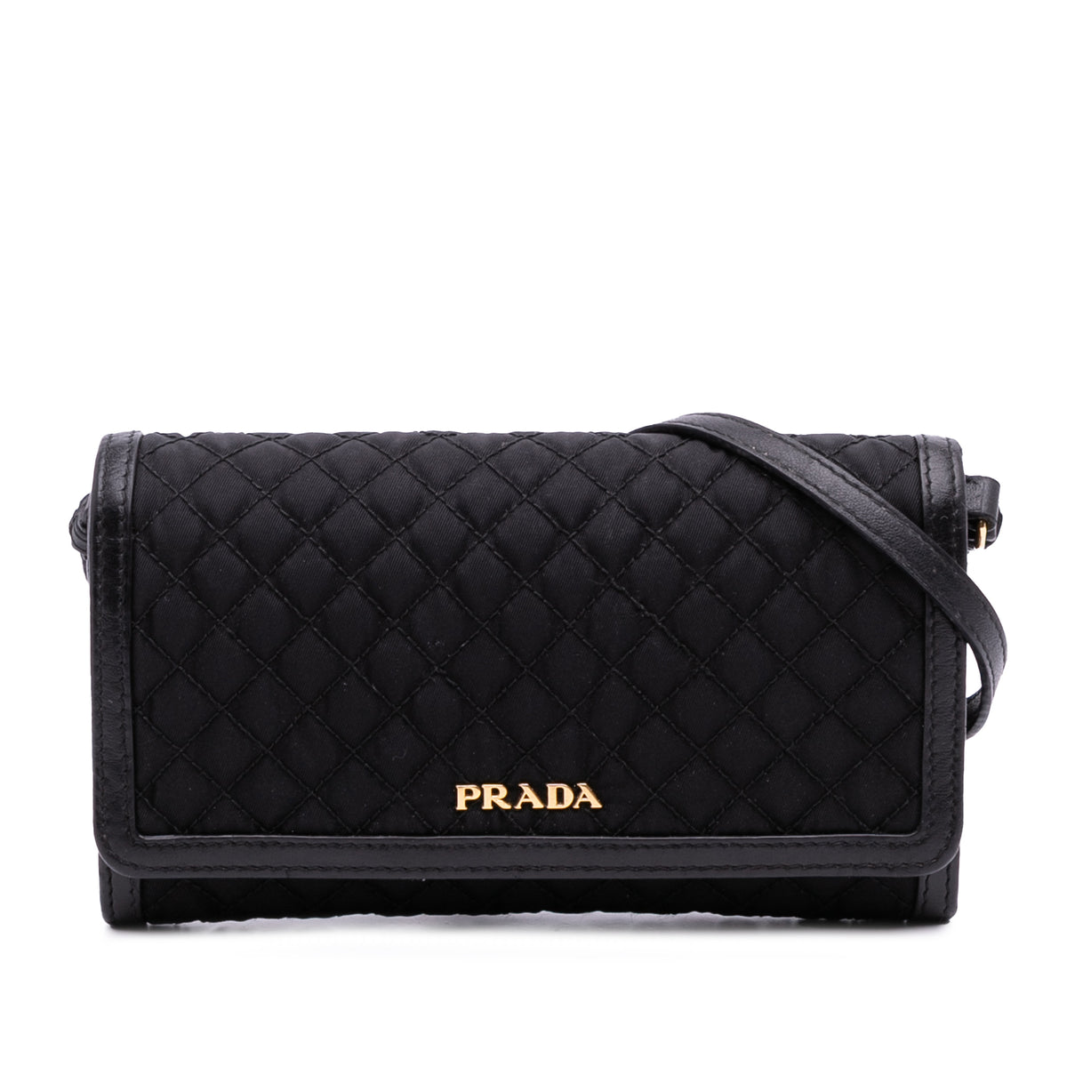Tessuto Impuntu Wallet on Strap