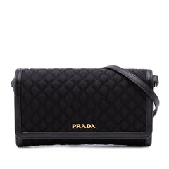 Tessuto Impuntu Wallet on Strap
