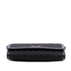 Tessuto Impuntu Wallet on Strap