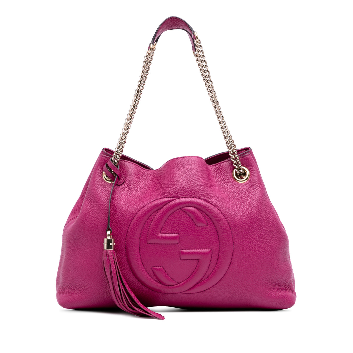 Medium Leather Soho Chain Tote