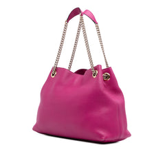 Medium Leather Soho Chain Tote