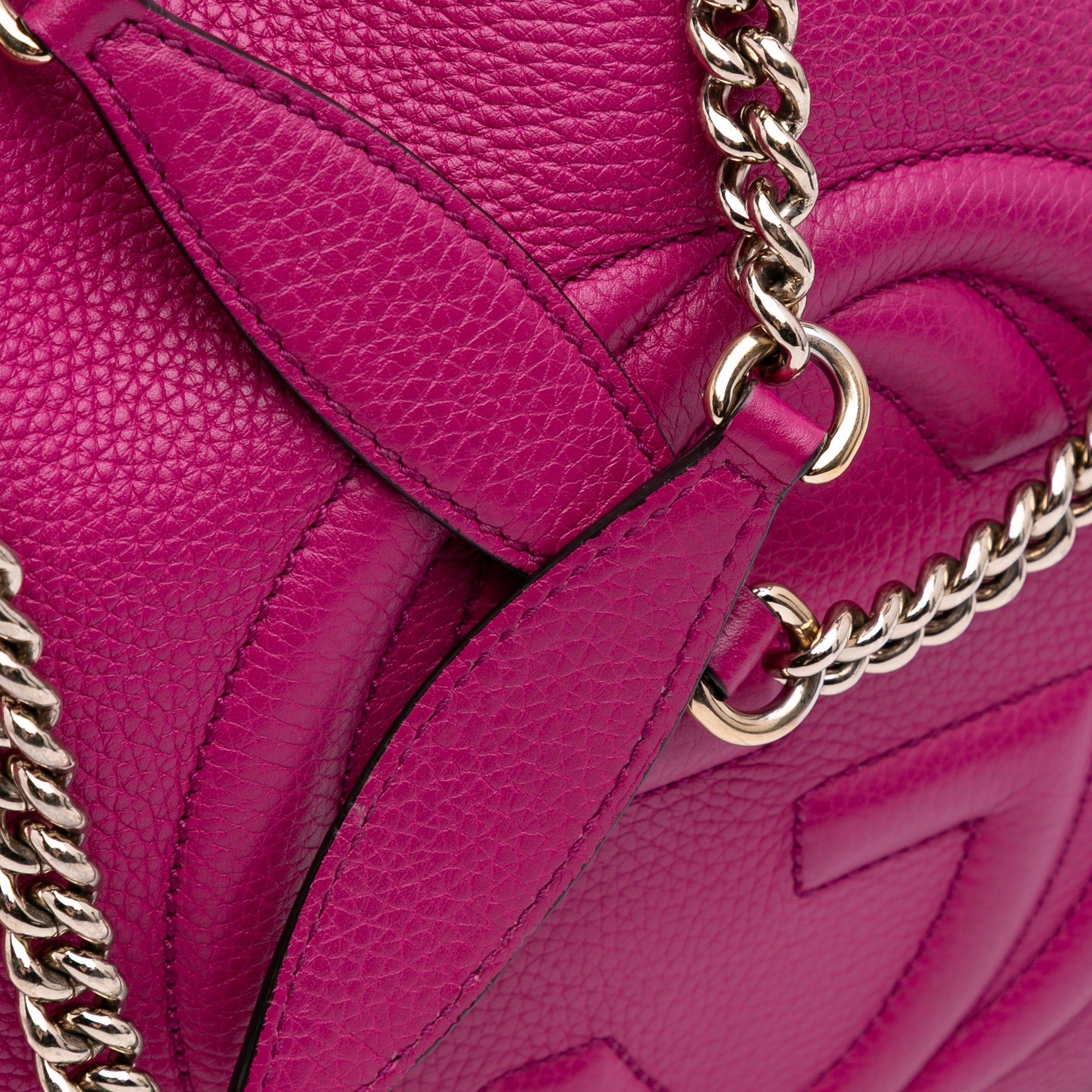 Medium Leather Soho Chain Tote