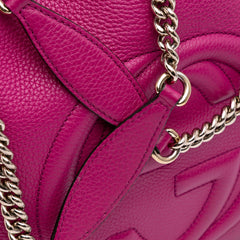 Medium Leather Soho Chain Tote