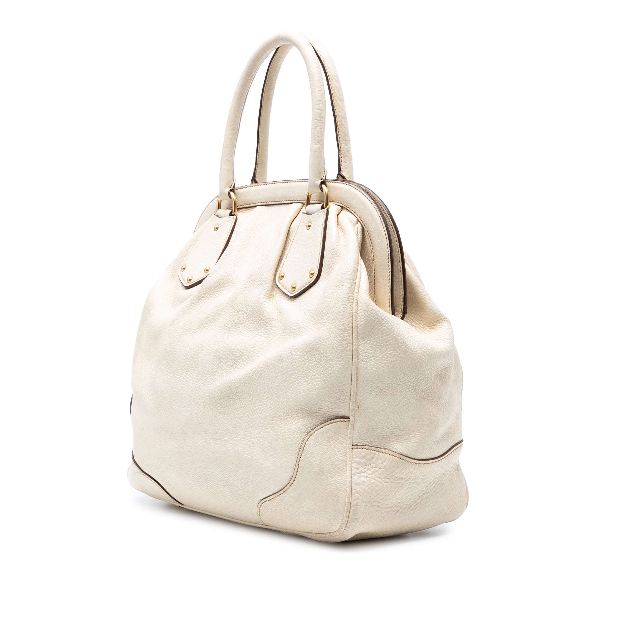 Vitello Daino Frame Tote