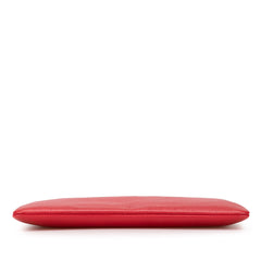 Calfskin Bamboo Tassel Clutch