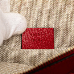 Calfskin Bamboo Tassel Clutch