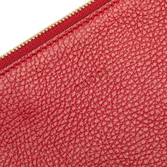 Calfskin Bamboo Tassel Clutch