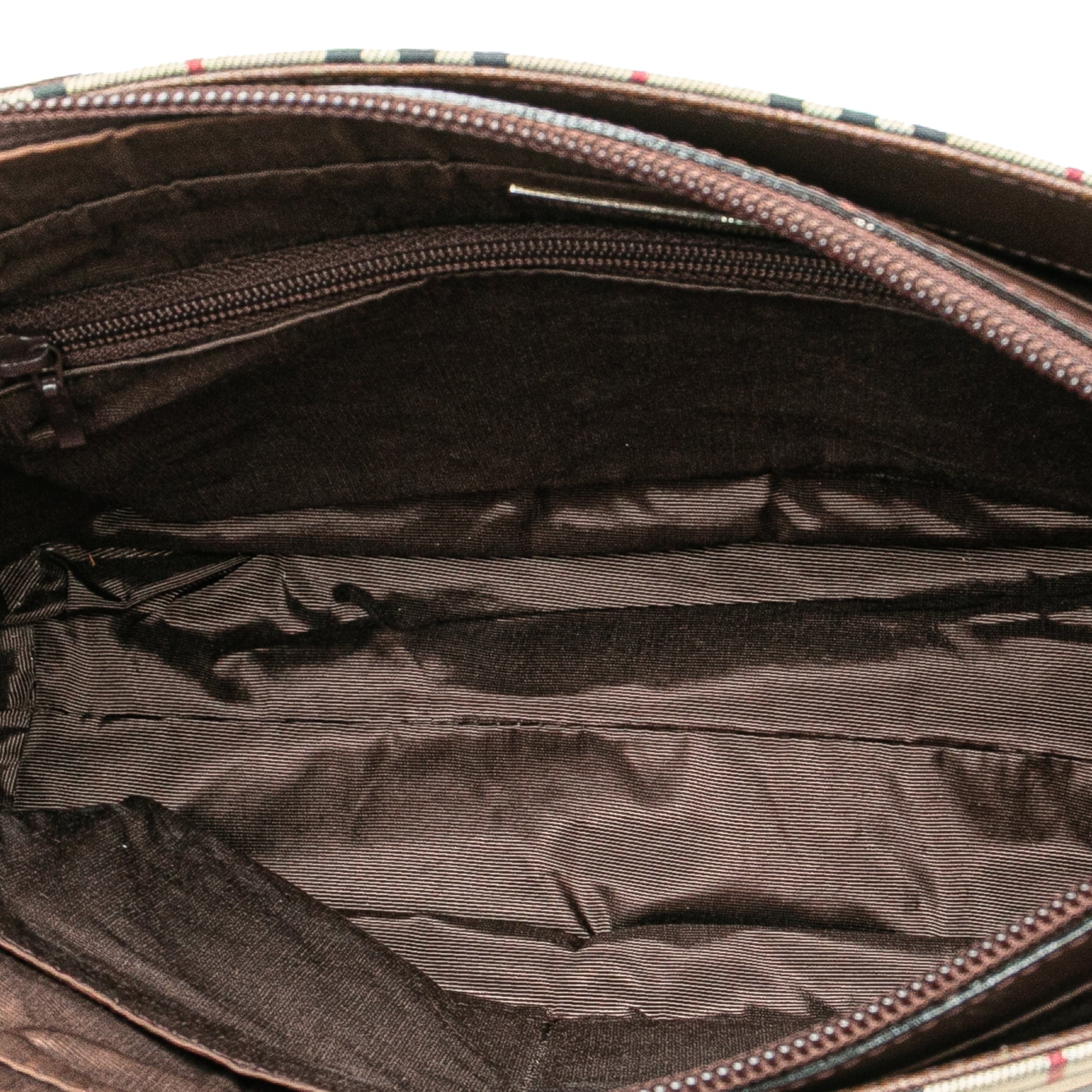 House Check Canvas Tote