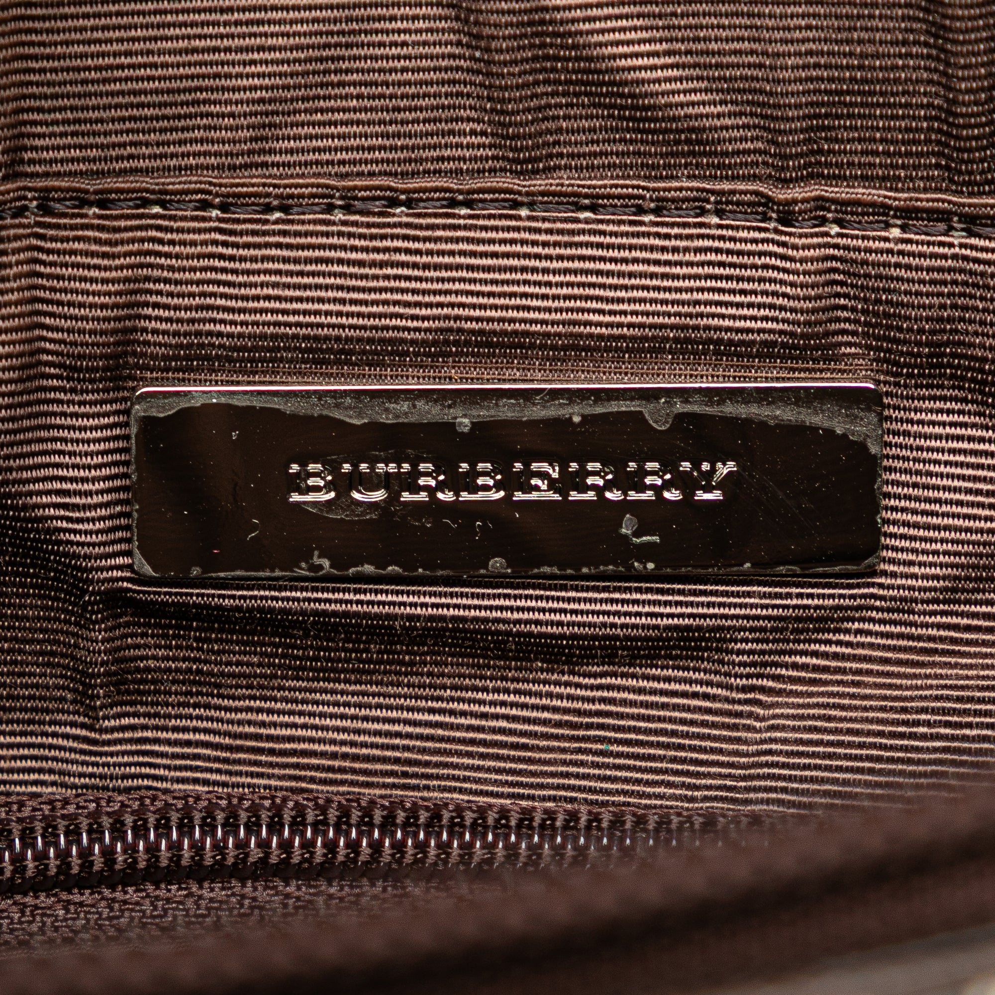 House Check Canvas Tote