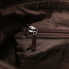 House Check Canvas Tote